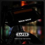 Torebka na kierownicę Rockbros W006 black green orange - 6