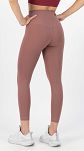 Legginsy damskie Rogelli FELICITY, brudny róż - 2