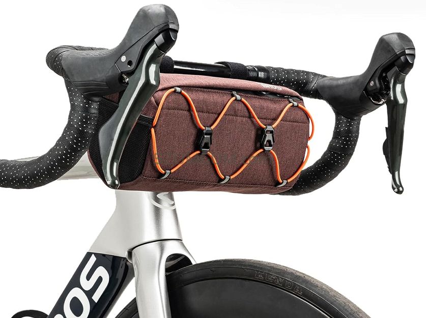 Torebka na kierownicę Rockbros W012 - 2,2L brown