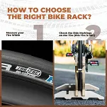 Drewniany uniwersalny stojak na rowery szosowe lub MTB (banana style) - 8