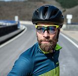Sportowe okulary Rogelli Pulse - Żólte fluor - 6