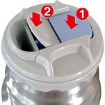 Termos z przyciskiem, Thermos Mountain Light Compact 0,75L ciemnoniebieski - 5