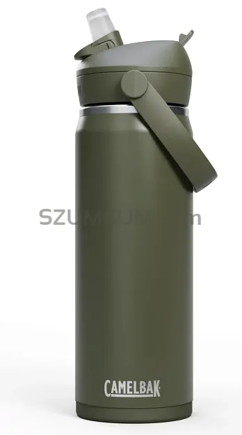Butelka termiczna Camelbak Thrive Flip Straw Insulated SST 590 ml / 20 oz - moss