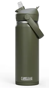 Butelka termiczna Camelbak Thrive Flip Straw Insulated SST 590 ml / 20 oz - moss