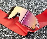 Okulary TIFOSI RAIL RACE crystal clear (2szkła Clarion Rose 14,7% transmisja światła, 95,6% Clear) - 5