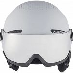 Kask zimowy  narciarski i snowboardowy ALPINA ARBER VISOR Q-LITE - GRAY MATT - 3