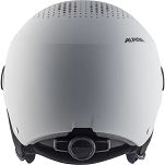 Kask zimowy  narciarski i snowboardowy ALPINA ARBER VISOR Q-LITE - GRAY MATT - 4