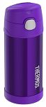 Termos dziecięcy ze słomką Thermos FUNtainer 355ml - fioletowy - 2