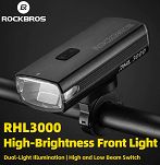 Lampka rowerowa Rockbros Front Light RHL 3000 Lumen - 8
