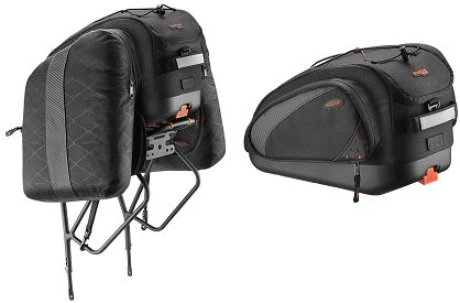Torba rowerowa Ibera PakRak MultiMount Expandable Commuter Bag IB- BA19 - uniwersalne mocowanie + otwierane boki