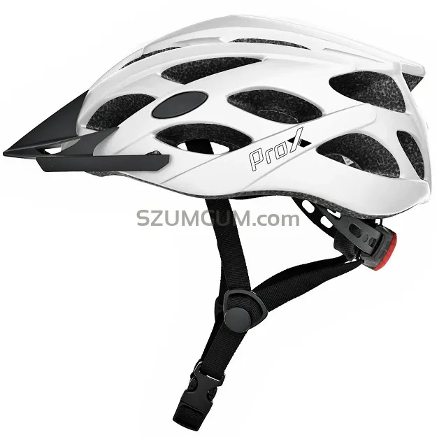 Uniwersalny kask rowerowy Prox Volt - biały mat