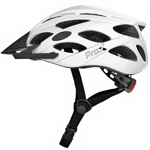 Uniwersalny kask rowerowy Prox Volt - biały mat