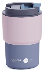 Asobu Coffee Express Tumbler Kubek termiczny 360ml pastel pink