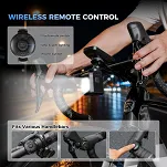 Przednia lampa z pilotem - Rockbros M8 1600 lm - pink - 9