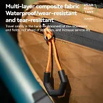 Torebka pod ramę Qunature 084 khaki - dostępna w 3 rozmiarach - 14