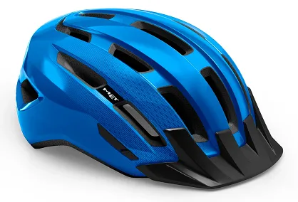 Kask MET Downtown - blue glossy
