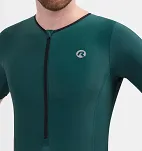 Strój triathlonowy Rogelli Florida krótki rękaw -  Czarno-Turkusowy - 7