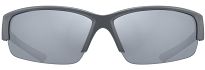 Okulary sportowe UVEX Sportstyle 215 - grey matt / litemirror silver - 2