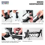 Torba rowerowa na kierownicę Rockbros Road to Sky TL002, 1,5 l, wodoodporna, biała - 8