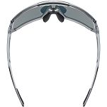 Okulary sportowe UVEX Sportstyle 235 - smoke transparent / mirror red - 5