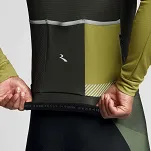 Bluza kolarska Rogelli STRYDE - czarno-zielona - 6