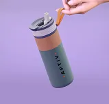 Kubek termiczny Asobu Aspen 600ml - pastel peach - 5