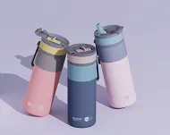 Kubek termiczny Asobu Aspen 600ml - pastel peach - 2