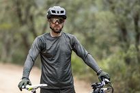 Koszulka MTB z długim rękawem Rogelli ADVNTR Core, khaki - 6