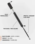 Pompka ręczna LEZYNE Sport Drive HP - 8.3bar - 8