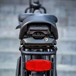 Siedzenie na bagażnik Urban Iki Junior SET key lock - black/inaho - 5