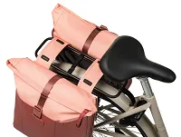 Torba miejska Basil Vive - Double Pannier Bag - 28-35L - burgundy/pink - 3