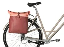 Torba miejska Basil Vive - Double Pannier Bag - 28-35L - burgundy/pink - 6