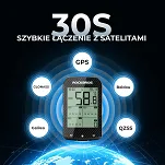 Licznik rowerowy Rockbros M1Pro Bluetooth GPS IPX6 - 9