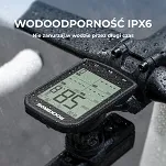 Licznik rowerowy Rockbros M1Pro Bluetooth GPS IPX6 - 8