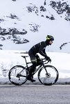 Spodnie rowerowe Rogelli HERO II z żelową wkładką, czarno-żółte odblaskowe - 7