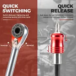 Narzędziownik wielofunkcyjny z grzechotką Rockbros 430038001 - 10w1 - 6