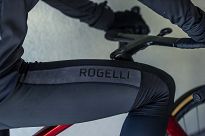 Mocno ocieplane spodnie rowerowe na zimę Rogelli DEEP WINTER z żelową wkładką i membraną, czarne - 7