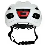 Uniwersalny kask rowerowy Prox Magneto Led - biała perła - 4