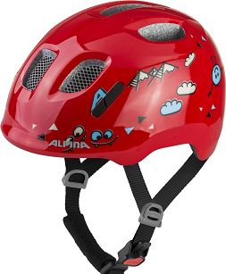 Kask rowerowy dziecięcy Alpina XIMO 2  - RED SMILE GLOSS