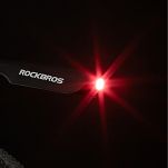 Komplet błotników Rockbros DNB8001BK z czerwoną lampką LED - 10