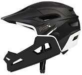Kask z odpinaną szczęką Prox CAGE II – titanium/czarny (55-62cm) - 2