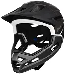Kask z odpinaną szczęką Prox CAGE II – titanium/czarny (55-62cm) - 3