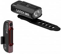  Zestaw lampki LEZYNE HECTO DRIVE 500XL przód 500 lumenów, STICK tył 30 lumenów, usb - NEW 2021
