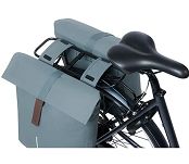 Sakwa miejska podwójna BASIL City Double Bag 32L MIK - graphite blue - 7