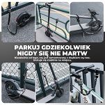 Zapięcie łańcuchowe Rockbros 85922 o konstrukcji kajdanek, na klucz, czarne - 5