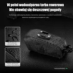 Torebka podsiodłowa z tylnym światłem Rockbros AS-141 - 2