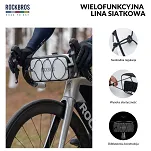 Torba rowerowa na kierownicę Rockbros Road to Sky TL001, 1,9 L, wodoodporna, biała - 7