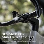 Uchwyt na licznik Rockbros FK-305P do Giant PCR i Giant TCR 10 generacji - Garmin, Wahoo, Bryton - 3
