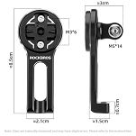 Uchwyt na licznik Rockbros FK-305P do Giant PCR i Giant TCR 10 generacji - Garmin, Wahoo, Bryton - 4