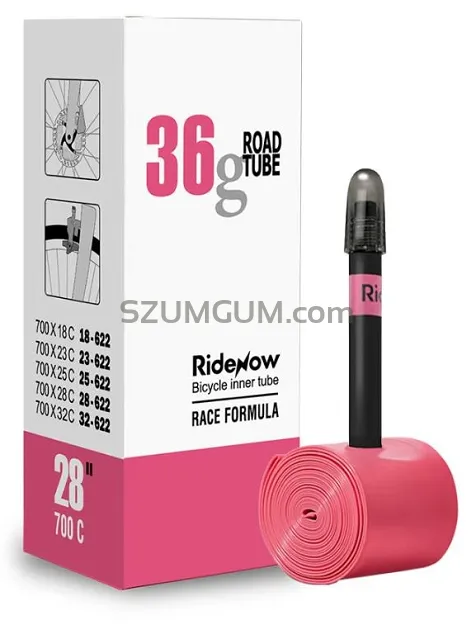 Dętka RideNow TPU 700x18-32 SV (Presta) – Wentyle 45/65/85 mm – Light, 36 g